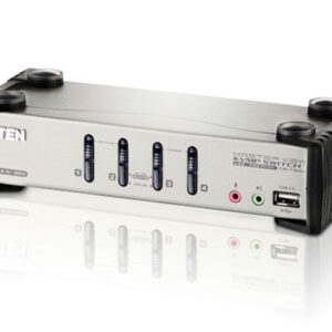 Aten CS1734B-AT-U Desktop KVMP Switch 4 Port Single Display