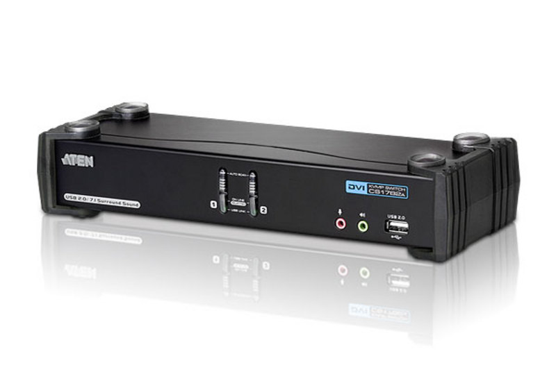 KVA-CS-1782A.jpg Aten CS1782A-AT-U Desktop KVMP Switch 2 Port Single Display