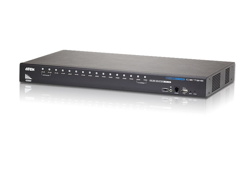 KVA-CS-17916.jpg Aten CS17916-AT-U Desktop KVM Switch 16 Port Single Display
