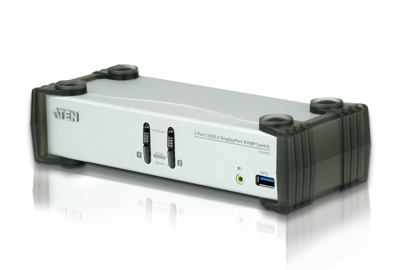 KVA-CS-1912.jpg Aten CS1912-AT-U Desktop KVMP Switch 2 Port Single Display