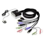 Aten CS692-AT Compact KVM Switch 2 Port Single Display