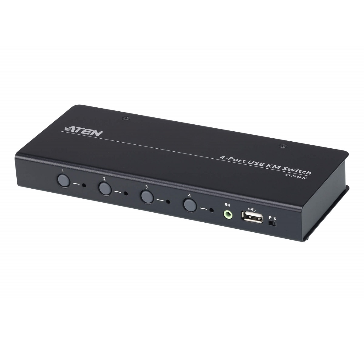 KVA-CS-724KM.jpg Aten CS724KM-AT KM Switch 4 Port USB Boundless Switching