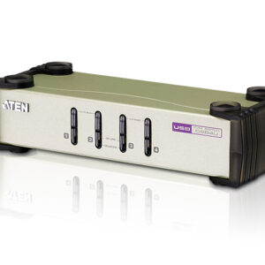 Aten CS84U-AT Desktop KVM Switch 4 Port Single Display