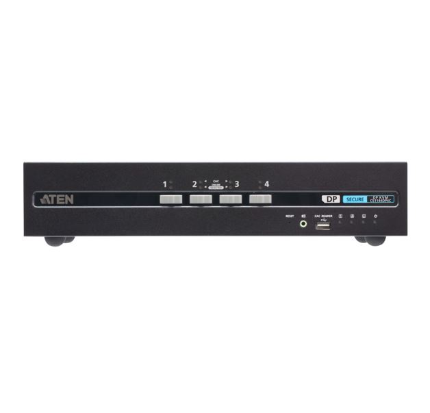 KVA-CS1144DP4C.jpg Aten CS1144DP4C-AT-U 4-Port USB DisplayPort Dual Display Secure KVM