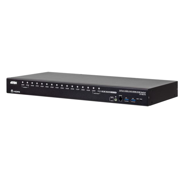 KVA-CS18216.jpg Aten CS18216-AT-U 16-Port USB 3.0 4K HDMI KVM Switch
