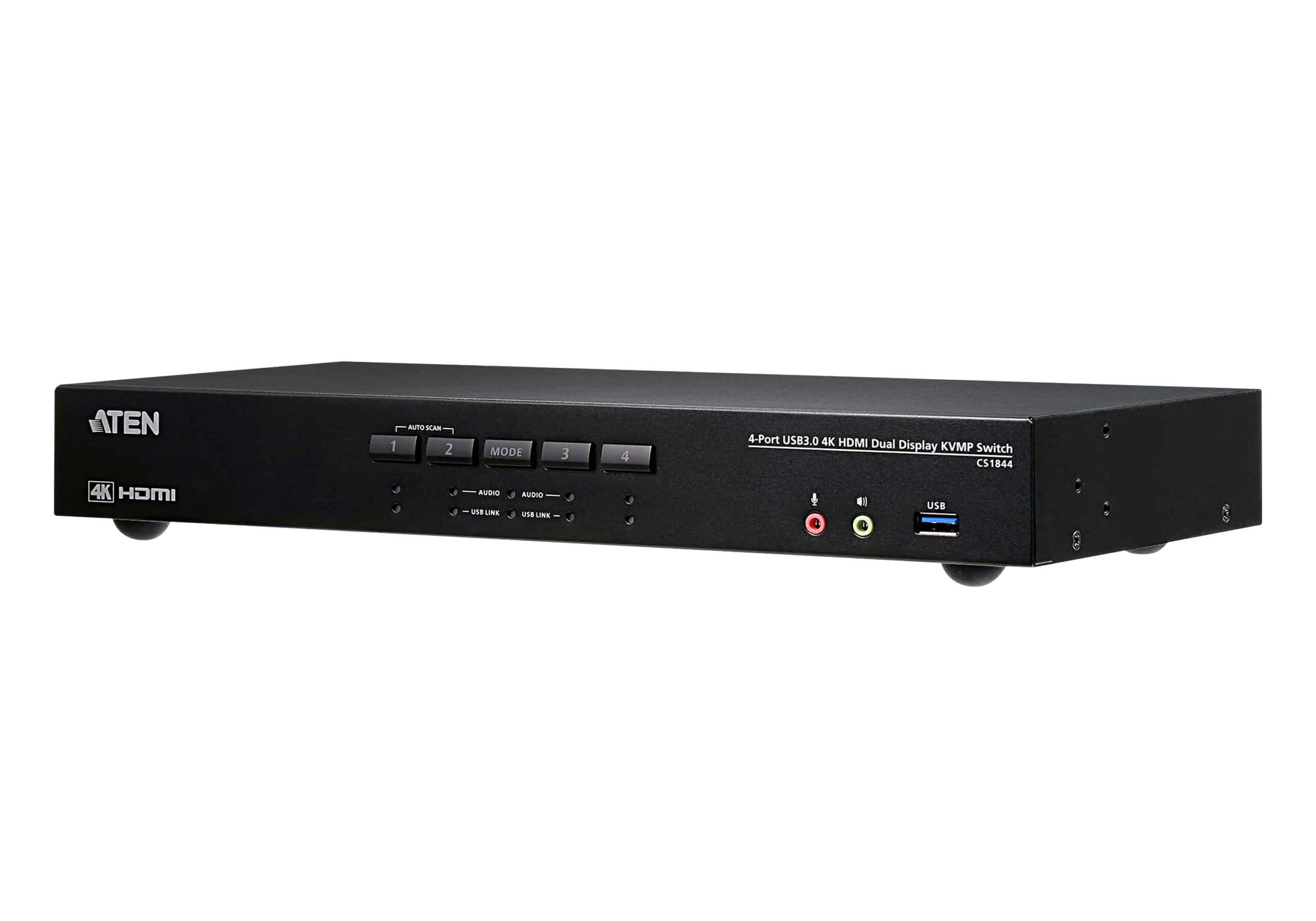 KVA-CS1844.jpg Aten CS1844-AT-U Desktop KVMP Switch 4 Port Dual Display