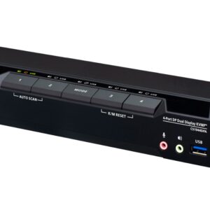 Aten CS1944DPA-AT-U Desktop 4-Port USB 3.0 8K DisplayPort Dual-Display
