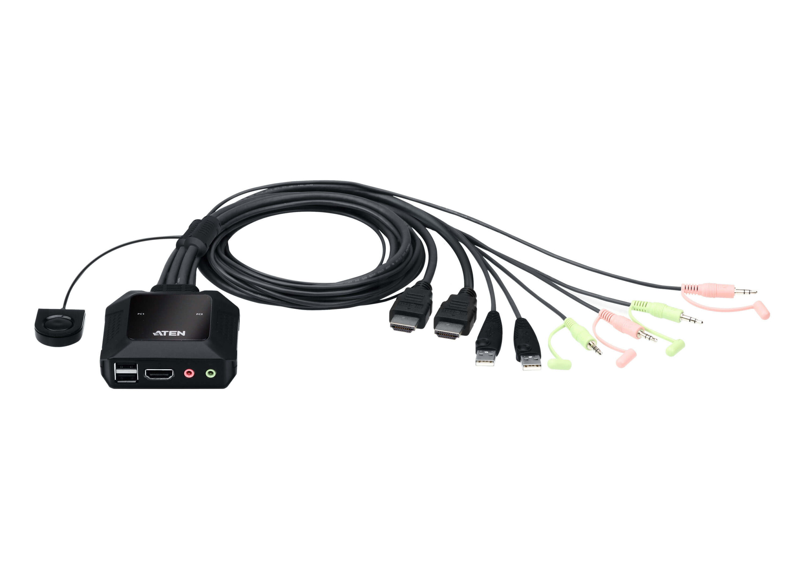 KVA-CS22H.jpg Aten CS22H-AT 2 Port USB 4K @60Hz HDMI Cable