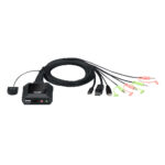 Aten CS52DP-AT 2-Port USB-C DisplayPort Hybrid Cable KVM Switch