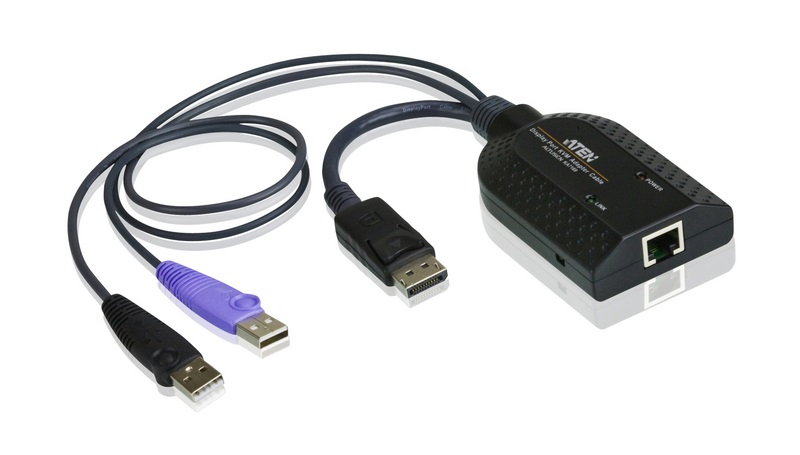 KVA-KA7169.jpg Aten KA7169-AX KVM Cable Adapter with RJ45 to DisplayPort