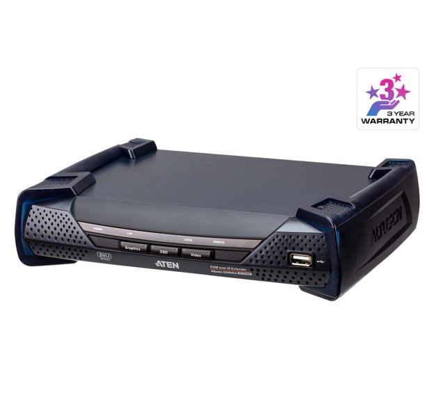 KVA-KE6940AR-AX-U.jpg Aten KE6940AR-AX-U DVI Dual Display KVM over IP Receiver
