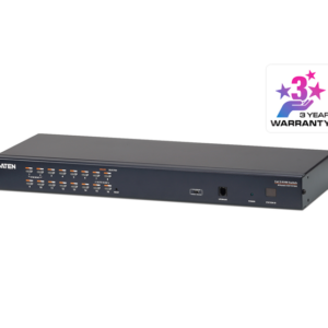 Aten KH1516A-AX-U Rackmount KVM Switch 16 Port Multi-Interface Cat