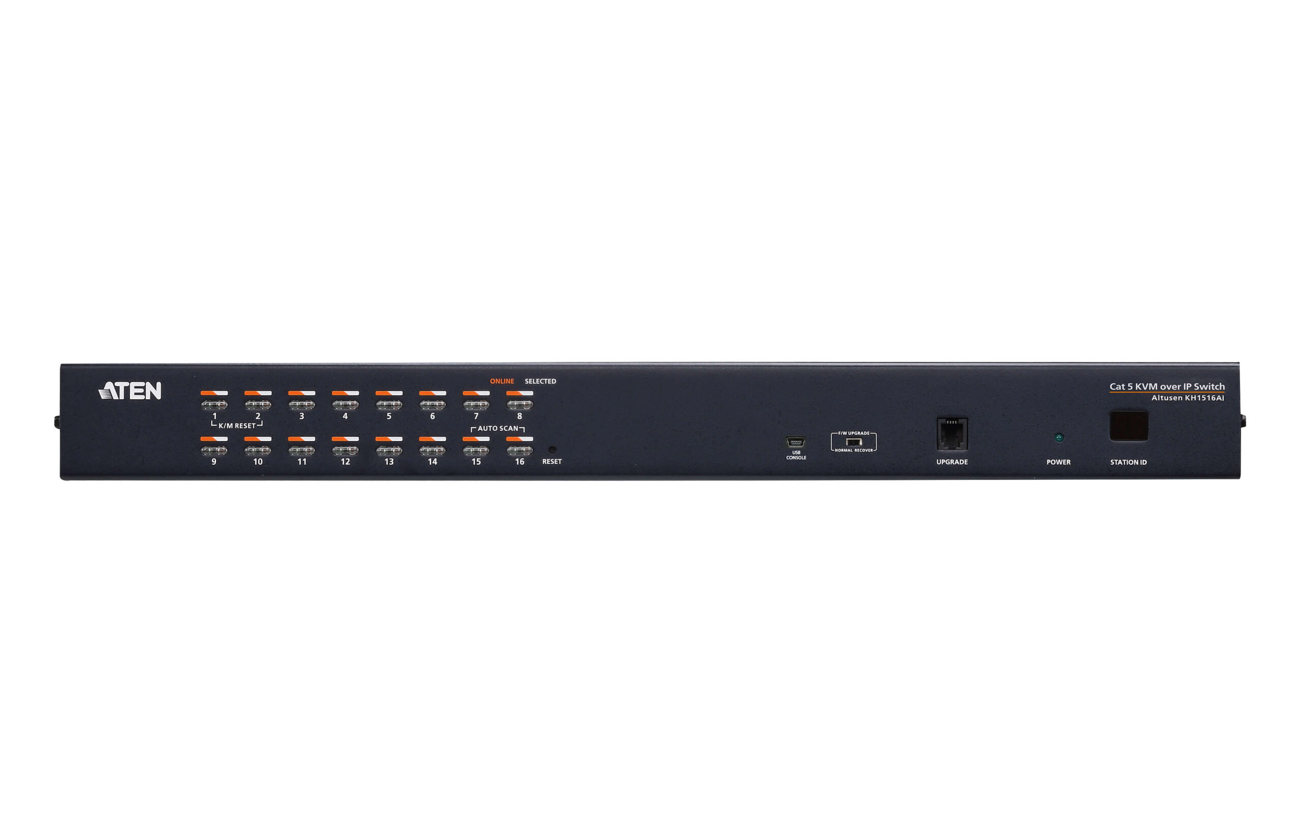 KVA-KH1516AI.jpg Aten KH1516AI-AX-U 16-Port Cat 5 KVM over IP Switch