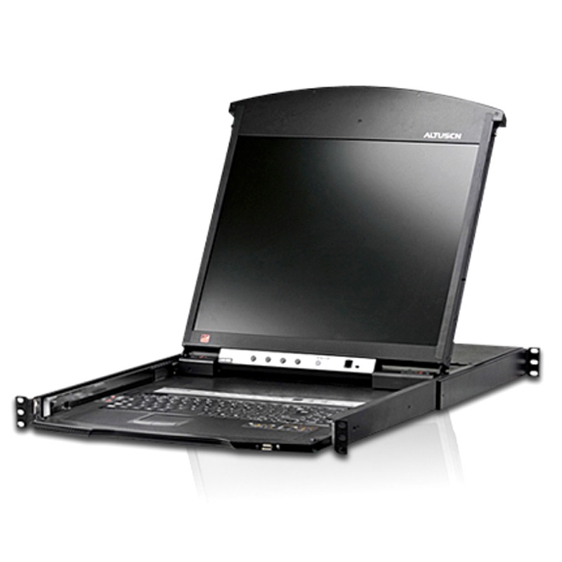 KVA-KL1508NA-I.jpg Aten KL1508AIN-AXA-AU 8 Port Dual Rail CAT5 LCD KVM