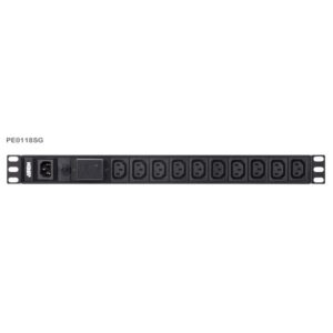 Aten PE0118SG-AT-G 1U Basic PDU 10x Outlets with Surge