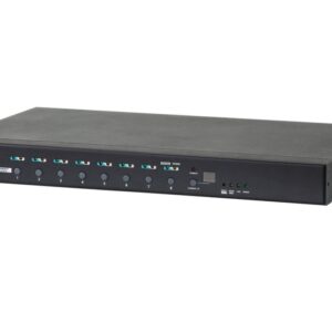 Aten PE6208AV-ATB-G 16A 8-Outlet 1U Metered & Switched eco