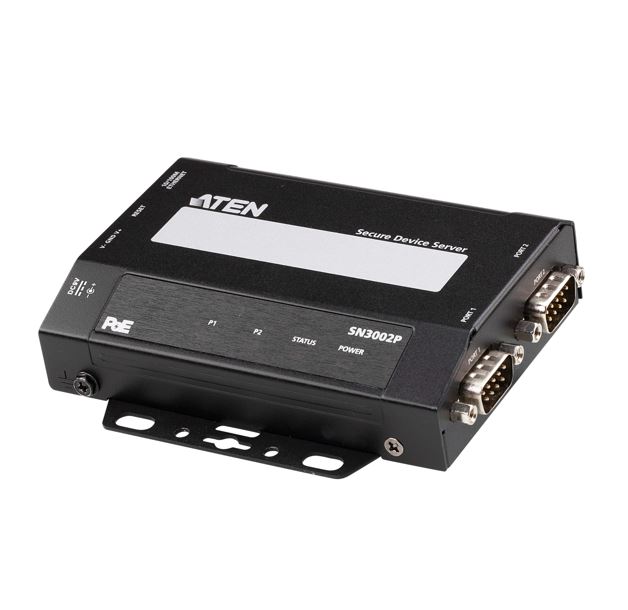 KVA-SN3002P.jpg Aten SN3002P-AX SN3002P 2-Port RS-232 Secure Device Server