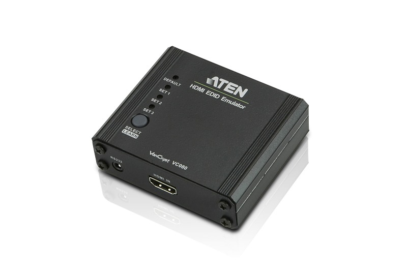 KVA-VC-080.jpg Aten VC080-AT Professional HDMI EDID Emulator with Programmer