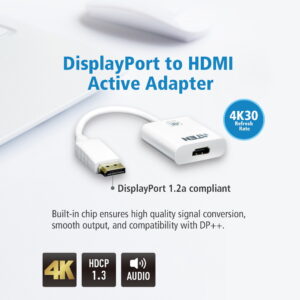 Aten VC986-AT 4K DisplayPort to HDMI Active Adapter
