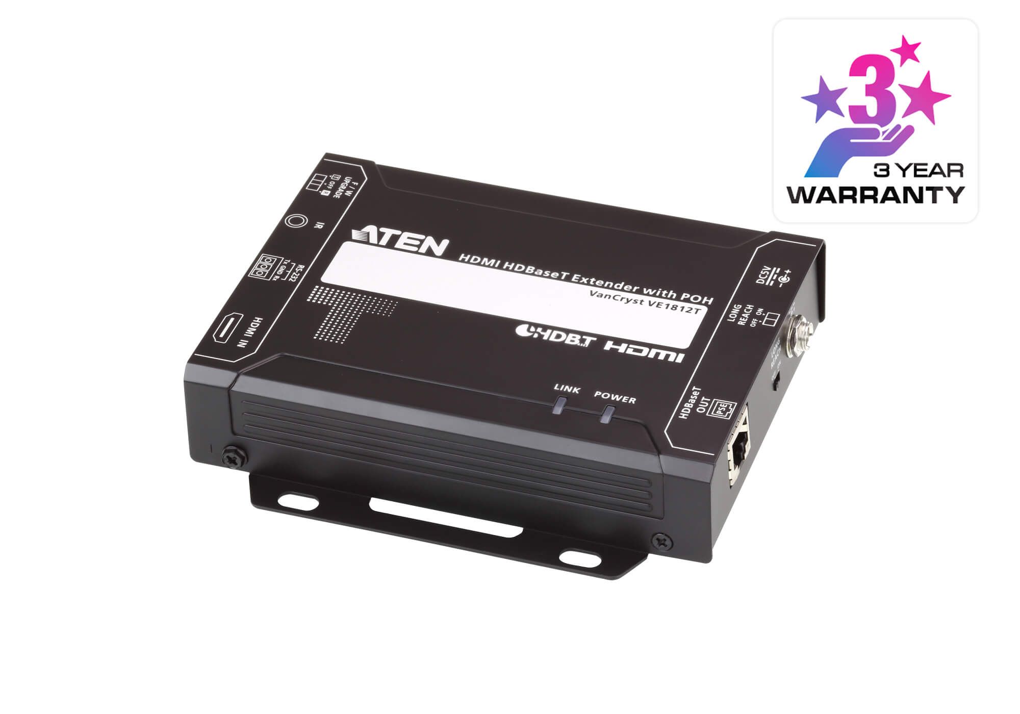 KVA-VE1812T.jpg Aten VE1812T-AT-U HDMI HDBaseT Transmitter with POH