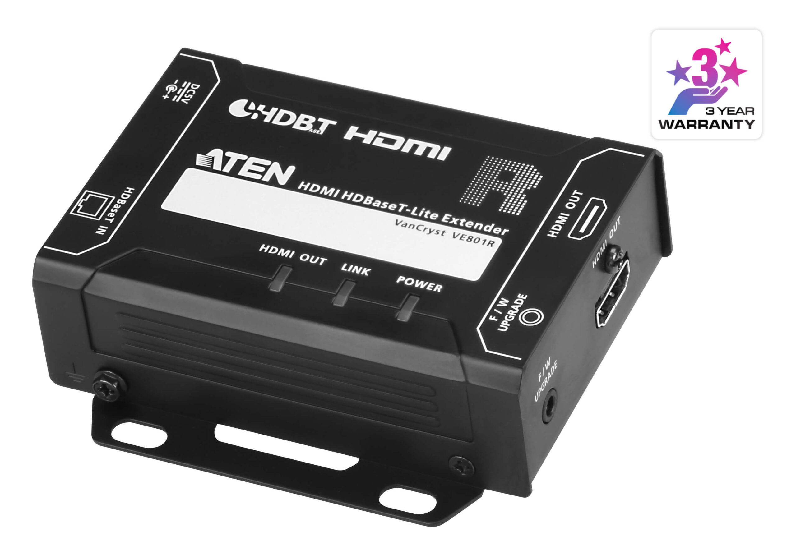 KVA-VE801R.jpg Aten VE801R-AT-U HDMI HDBaseT-Lite Receiver