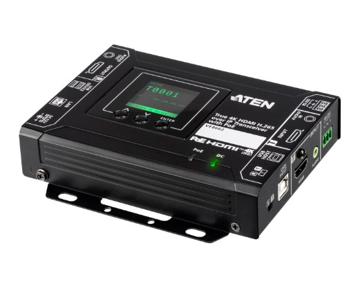 KVA-VE8662-AT-U.jpg Aten VE8662-AT-U True 4K HDMI H.265 over IP Transceiver