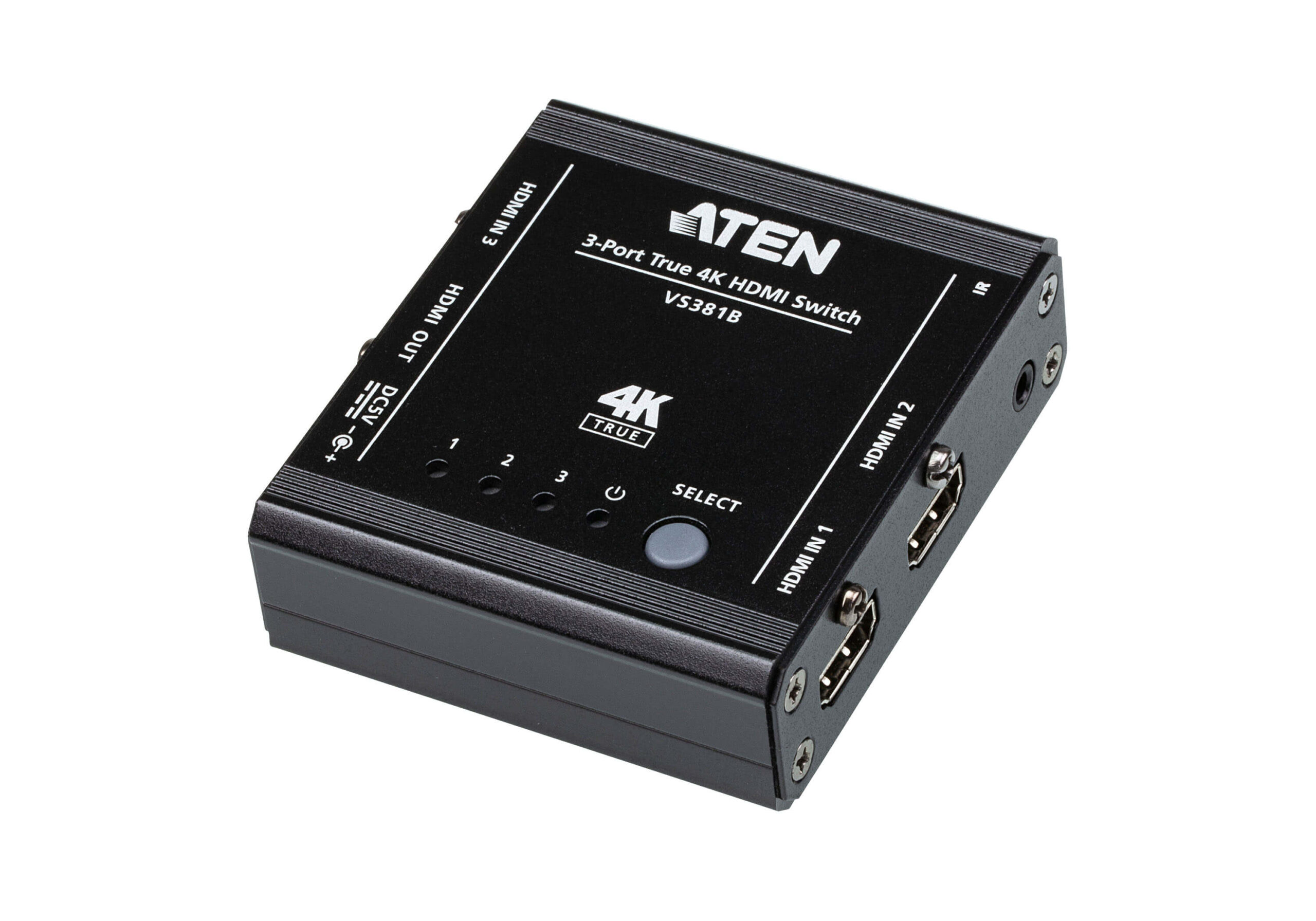 KVA-VS-381B.jpg Aten VS381B-AT 3-Port True 4K HDMI Switch