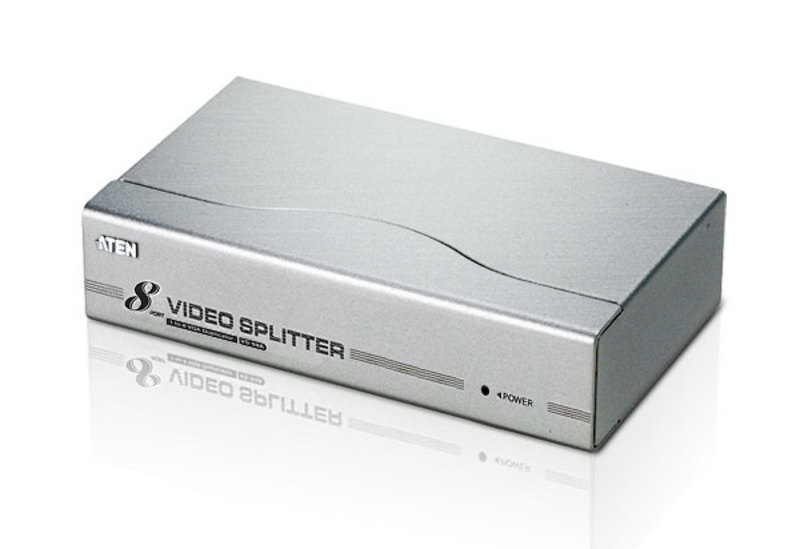 KVA-VS-98A.jpg Aten VS98A-AT-U Video Splitter 8 Port VGA Splitter 350Mhz