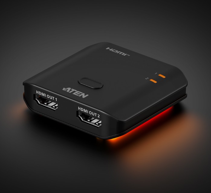 KVA-VS4812-AT.jpg Aten VS4812-AT Essential 2-Port True 4K HDMI Splitter