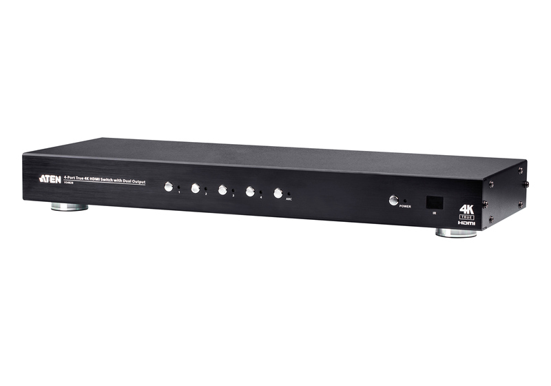 KVA-VS482B.png Aten VS482B-AT-U 4 Port Dual Output True 4K HDMI