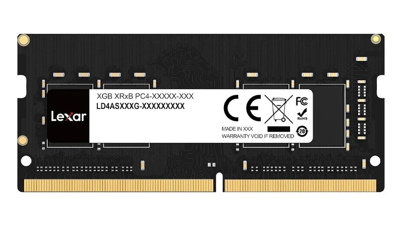 LXM-DR4-S8G-32-22.jpg Lexar LD4AS008G-B3200GSST 8GB, DDR4 3200 SODIMM Laptop Memory, CL22