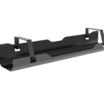 Brateck CC11-4-B Under-Desk Cable Management Tray - Dimensions:600x135x108mm