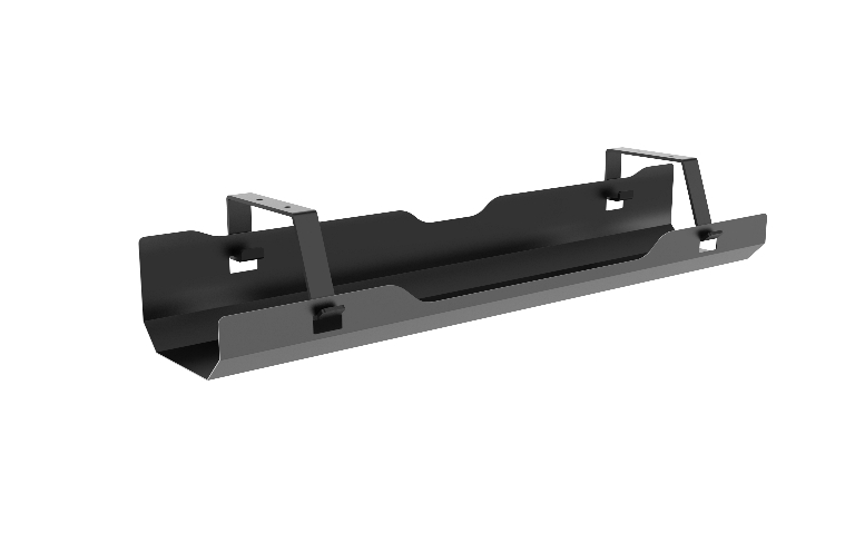 MABT-CC11-4-B.jpg Brateck CC11-4-B Under-Desk Cable Management Tray - Dimensions:600x135x108mm