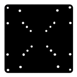 Brateck LCD-201C LCD 200X200 VESA Extension Plate Fit most