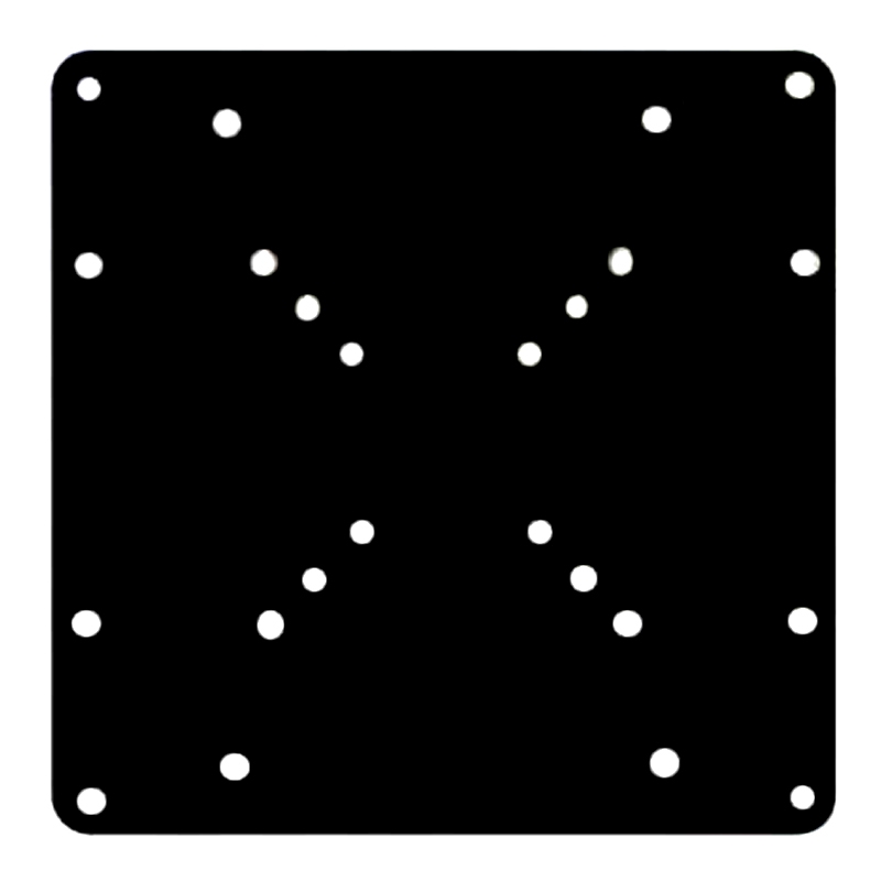 MABT-LCD-201C.jpg Brateck LCD-201C LCD 200X200 VESA Extension Plate Fit most
