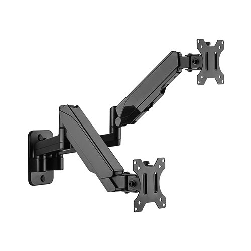 MABT-LDA30-114.jpg Brateck LDA30-114 Dual Monitor Wall Mounted Gas Spring Monitor