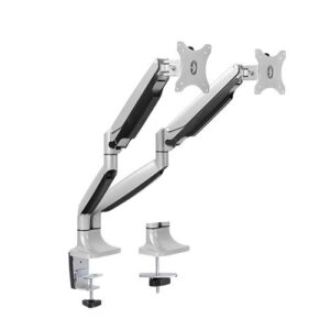 Brateck LDT10-C024 Dual Monitor Aluminum Interactive Counterbalance Monitor Arm