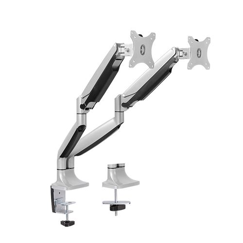 MABT-LDT10-C024.jpg Brateck LDT10-C024 Dual Monitor Aluminum Interactive Counterbalance Monitor Arm