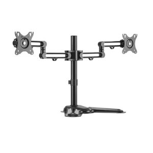 Brateck LDT30-T024 Dual Free Standing Monitor Premium Articulating Aluminum