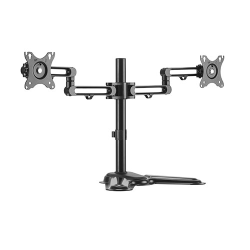 MABT-LDT30-T024.jpg Brateck LDT30-T024 Dual Free Standing Monitor Premium Articulating Aluminum
