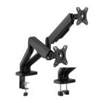 Brateck LDT46-C024E Cost-Effective Spring-Assisted Dual Monitor Arm Fit Most