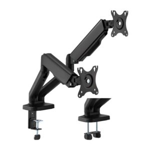 Brateck LDT46-C024E Cost-Effective Spring-Assisted Dual Monitor Arm Fit Most