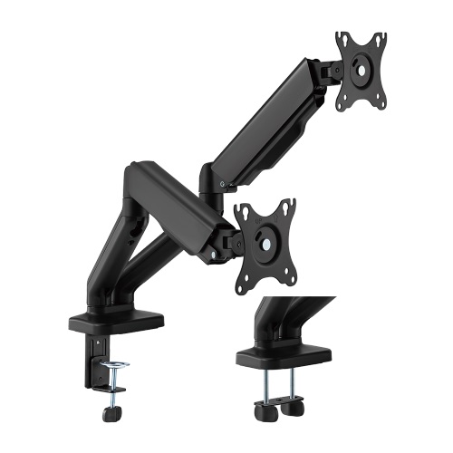 MABT-LDT46-C024E.jpg Brateck LDT46-C024E Cost-Effective Spring-Assisted Dual Monitor Arm Fit Most