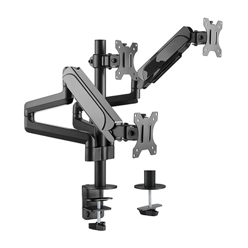 MABT-LDT48-C036.jpg Brateck LDT48-C036 Triple Monitors Pole-Mounted Gas Spring Monitor Arm