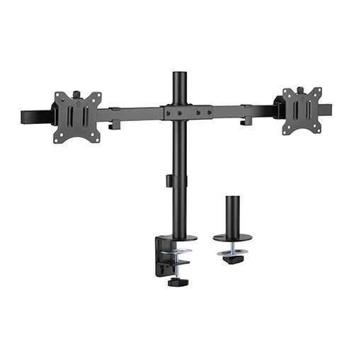 MABT-LDT57-C02.jpg Brateck LDT57-C02 Pole Mount Dual-Screen Monitor Mount Fit Most