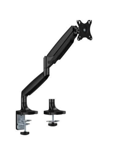 MABT-LDT82-C012-BK.jpg Brateck LDT82-C012-BK LDT82-C012 Single Screen Heavy-Duty Gas Spring Monitory