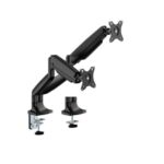 Brateck LDT82-C024-BK Dual Screen Heavy-Duty Gas Spring Monitory Arm