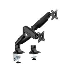 Brateck LDT82-C024-BK Dual Screen Heavy-Duty Gas Spring Monitory Arm