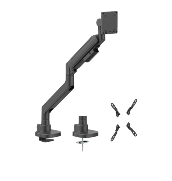 MABT-LDT87-C012-B.jpg Brateck LDT87-C012-B Titan Heavy-Duty Gas Spring Monitor Arm Black