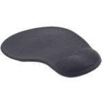 Brateck MO-Pad-GB Mouse Pad with Gel Wrist Rest Black